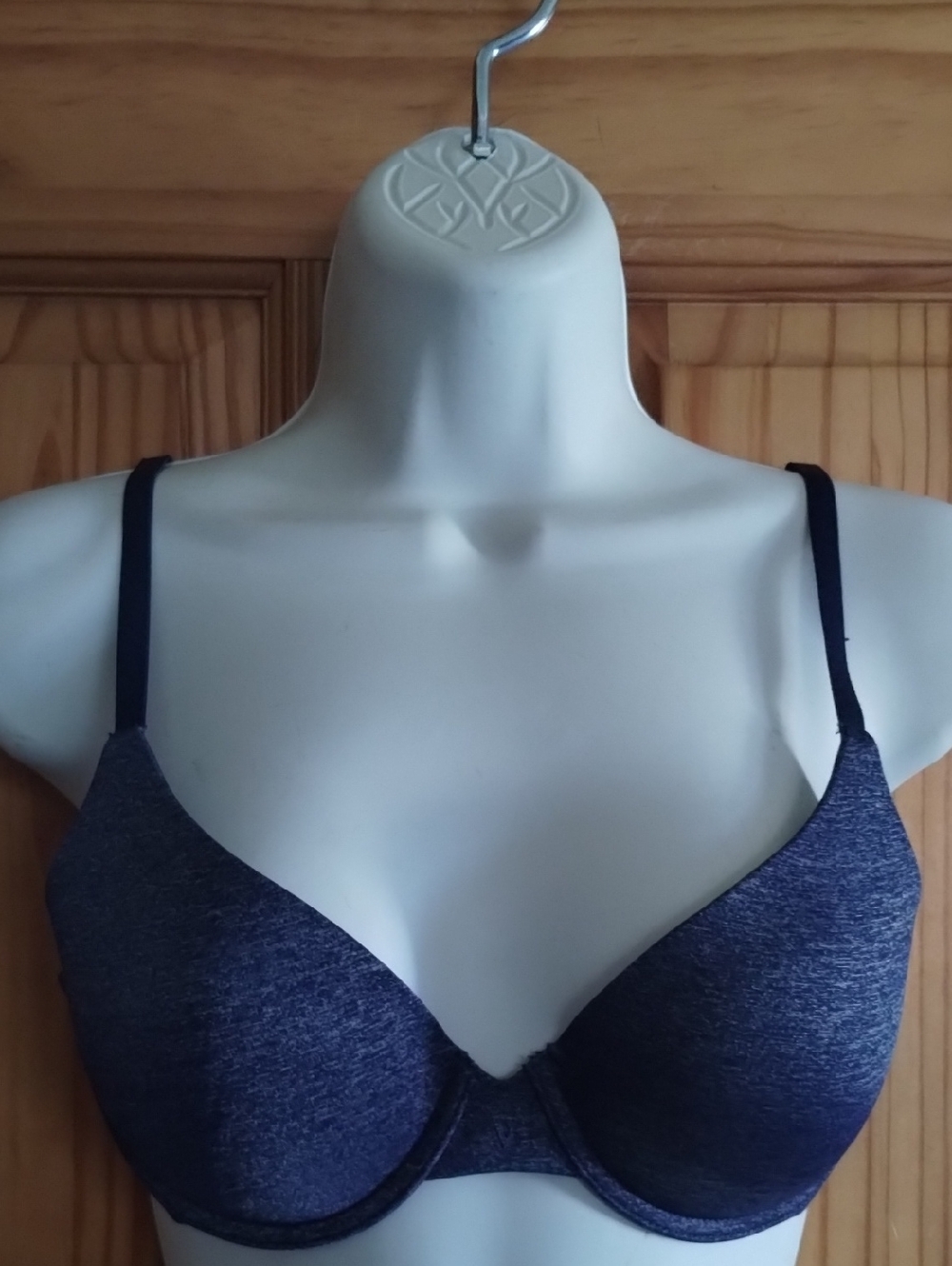 Victoria's Secret Navy Heather Molded T-Shirt Bra